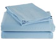 Impressions Ultra Soft 300 Thread Count Sheet Set Rayon From Bamboo Cal King Light Blue