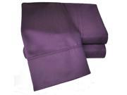 Impressions 1000 Thread Count Sheet Set Cotton Rich Olympic Queen Plum