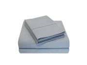 Impressions 6 Piece 800 Thread Count Sheet Set 100% Long Staple Cotton Cal King Silver