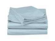 Impressions 500 Thread Count Sheet Set Long Staple Cotton Deep PocketFull Light Blue