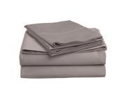 Impressions 500 Thread Count Sheet Set Long Staple Cotton Deep PocketFull Grey