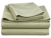 Impressions 600 Thread Count Sheet Set Cotton Rich Olympic Queen Sage