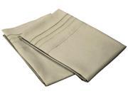 Impressions Standard Pillowcases Wrinkle Free Microfiber Embroidered 2 Piece Set Sage