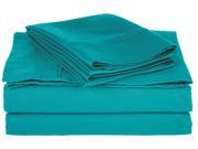 Impressions Soft Sheet Set 800 thread Count Cotton Rich Olympic Queen Teal