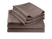 Impressions Embroidered Hem Stitch Sheet Set Extra Pillowcases Olympic Queen Grey