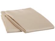 Impressions Standard Pillowcases Wrinkle Free Microfiber 2 Piece Set Ivory