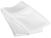 Impressions 1200 Thread Count Pillowcases Premium Long Staple Cotton King White