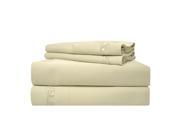 Impressions Embroidered 600 Thread Sheet Set Premium Long Staple Cotton Cal King Sage