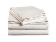 Impressions Luxurious 1500 Thread Count Sheet Set Long Staple Cotton Cal King White