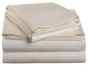 Impressions Luxurious 1500 Thread Count Sheet Set Long Staple Cotton Full Ivory
