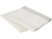 Impressions Cabana 600 Thread Count Pillowcases Set Cotton Blend Standard White