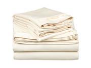 Impressions 1500 Thread Count Sheet Set Premium Long Staple Cotton Cal King Ivory
