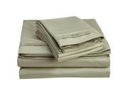 Impressions 1500 Thread Count Sheet Set Premium Long Staple Cotton Cal King Sage