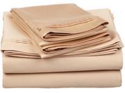 Impressions 650 Thread Count Sheet Set Premium Long Staple Cotton King Taupe