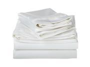 Impressions Full Sheet Set 1500 Thread Soft 100% Premium Long Staple Combed Cotton Deep Pocket White