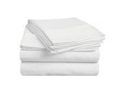 Impressions 400 Thread Count Sheet Set Premium Long Staple Cotton Cal King White