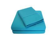 Impressions Luxurious 1000 Thread Count Sheet Set Long Staple Cotton Cal King Teal