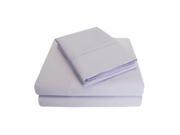 Impressions Luxurious 1000 Thread Count Sheet Set Long Staple Cotton Full Lilac