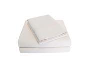 Impressions Luxurious 1000 Thread Count Sheet Set Long Staple Cotton King Ivory