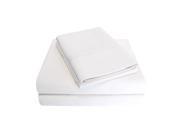 Impressions Luxurious 1000 Thread Count Sheet Set Long Staple Cotton Queen White
