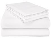 Impressions 100% Cotton Flannel Sheet Set Warm Cozy For Winter King White