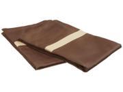 Impressions Hotel Collection Pillowcases Long Staple Cotton Standard Mocha Honey