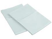 Impressions 450 Thread Count Pillowcases Premium Long Staple Cotton Standard Light Blue