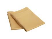 Impressions 1000 Thread Count Pillowcases Premium Long Staple Cotton Standard Gold