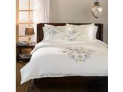 Impressions HYACINTH Duvet Cover Set Soft Long Staple Cotton Full Queen