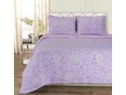 Impressions Amy Fine Stitched Long Staple Cotton Quilt Set Full Queen