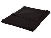 Impressions Full Queen Blanket 100% Cotton For All Season DIAMOND Design Black