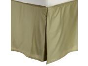 Impressions 300 Thread Count Premium Long Staple Cotton Bed Skirt Sage Twin