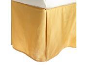 Impressions 300 Thread Count Premium Long Staple Cotton Bed Skirt Gold Queen