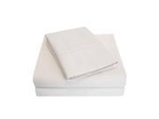 Impressions 6 Piece 800 Thread Count Sheet Set 100% Long Staple Cotton King Ivory