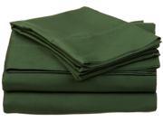 Impressions 400 Thread Count Sheet Set 100% Premium Long Staple Cotton Twin Hunter Green