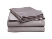 Superior 800 Thread Count Sheet Set Premium Long Staple CottonQueen Grey
