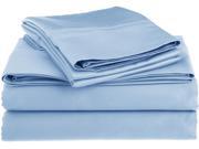 Impressions 1200 Thread Count Sheet Set Premium Long Staple Cotton King Light Blue