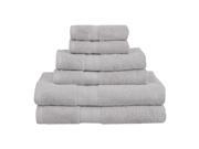 Superior 6 Piece Towel Set Soft Rayon From Bamboo Quick Dry Chrome