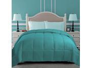 Superior Hypoallergenic Down Alternative Classic Comforter Twin Turquoise