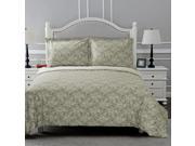 Superior MAYWOOD Reversible Duvet Cover Set 300 Thread Count Cotton Full Queen