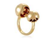 Icon Womens 18K Yellow Gold Balls Cocktail Ring