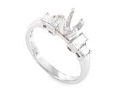 Platinum Diamond Engagement Ring Setting LBD 0649429NAK