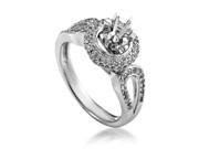 Women s 14K White Gold Diamond Engagement Ring Mounting SM4 051228W