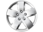 Full Set of 4 Silver Hubcap Cover Wheel Skins for 16 Steel Rims 1022 16 SL