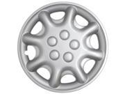 Full Set of 4 Silver Hubcap Cover Wheel Skins for 16 Steel Rims 320 16 SL