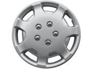 Full Set of 4 Silver Hubcap Cover Wheel Skins for 14 Steel Rims 863 14 SL