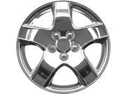 Full Set of 4 Chrome Hubcap Cover Wheel Skins for 14 Steel Rims 998 14 CH