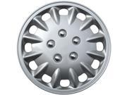 Full Set of 4 Silver Hubcap Cover Wheel Skins for 15 Steel Rims 860 15 SL