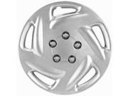 Full Set of 4 Silver Hubcap Cover Wheel Skins for 15 Steel Rims 899 15 SL