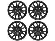 OxGord 15" inch Black Wheel Covers for 1997-1999 Nissan Maxima - Front, Rear, Left, Right